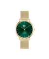 Produktbild: Lacoste Quarzuhr CROCORIGIN 2001475, Armbanduhr, Damenuhr, Edelstahlarmband, analog, Glassteine