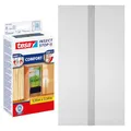 Produktbild: tesa INSECT STOP Klett Fliegengitter Premium für Türen - 2-tlg Insektenschutz mit Klettband, rückstandsfrei entfernbar, zuschneidbar - ohne Bohren - (2 x 65cm)120cm x 250cm - Anthrazit (Durchsichtig)