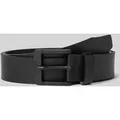 Produktbild: BOSS Gürtel mit Label-Details Modell 'Jemio' in Black, Größe 90