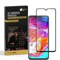 Produktbild: 3x 9H Panzerfolie für Samsung Galaxy A70 FULL COVER Hartglas Schutzglas HD KLAR