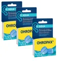 Produktbild: Ohropax Aqua 3x 6 Ohrstöpsel aus Silikon Lärmschutz Gehörschutz zum Schwimmen