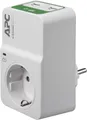 Produktbild: APC PM1WU2 Essential SurgeArrest 1 Ausgang, 230 V, 2 USB-Ports mit Ladefunktion PM1WU2-GR