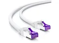 Produktbild: deleyCON deleyCON 7,5m RJ45 Patchkabel SFTP PiMF Netzwerkkabel mit CAT7 LAN-Kabel