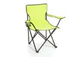 Produktbild: BigDean Campingstuhl Faltstuhl Campingstuhl Anglerstuhl Getränkehalter Klappstuhl (Packung, 1 St), Hellgrün, Klappbar, Getränkehalter, Tragetasche