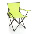 Produktbild: Faltstuhl Campingstuhl Anglerstuhl hellgrün mit Getränkehalter & Tragetasche