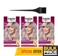 Produktbild: Palette Deluxe 10-91 Dusty Cool Blonde Hair Color Cream Salon Inspired 3-Pack