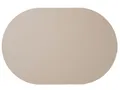 Produktbild: ASA SELECTION Platzset leather optic fine Tischset oval stone 49,5x33cm