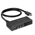 Produktbild: Scart auf HDMI Konverter RCA auf HDMI Konverter HDMI Switch 3 in 1 Video Adap...
