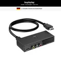 Produktbild: Scart auf HDMI Konverter 3 in 1 Video Switch für HDTV Xbox PS5 PS4