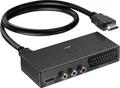 Produktbild: Scart auf HDMI Konverter, RCA auf HDMI Adapter, 3 in 1 Video Switch für HDTV 