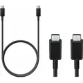 Produktbild: Schnell-Lade-/ Datenkabel original Samsung EP-DN975BBEG USB-C Stecker auf USB-C Stecker in schwarz - Schwarz