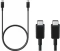 Produktbild: Original Samsung Datenkabel USB-C Stecker Schnell Ladekabel Schnellladel schwarz