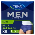 Produktbild: Tena - Tena Herren Active Fit Normal Grau (L/XL) Hosen - 10 Stück