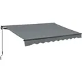Produktbild: Juskys Gelenkarmmarkise 250 x 200 cm Grau