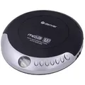 Produktbild: Denver Tragbarer CD-/MP3-Player mit Anti-Schock & Bass Boost CD-Player (CD-Player, Stereo-Kopfhörer, Hörbuchfunktion, Bass Boost, XBass) schwarz