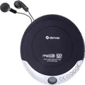 Produktbild: Denver - DMP391 - Tragbarer CD Player - MP3-Player - inkl.Ohrhörer - Schwarz