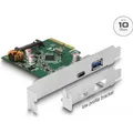 Produktbild: Delock PCIe 1x USB-Typ-C, 1x USB-A (90299)