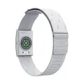 Produktbild: COROS Herzfrequenzmesser für Fitness-Tracker - Grau/Weiße Brustgurt für präzise Echtzeit-Daten beim Training