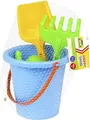 Produktbild: Strandspielzeug 6-teilig, Sandgarnitur mit Eimer,