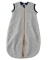 Produktbild: Engel Natur, Baby/Kinder Fleece Schlafsack ohne Arm, 100% Wolle (kbT) (86/92, Hellgrau Melange)