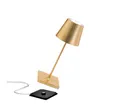 Produktbild: Zafferano LED Tischleuchte Poldina Mini Pro Metallic Sonderbeschichtung, LED fest integriert, 2700K, 3000K