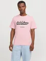 Produktbild: Jack & Jones Rundhalsshirt JJELOGO TEE SS O-NECK 2 COL SS25 SN mit Logo Print