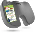 Produktbild: feela Sitzkissen Orthopädisches Kissen – Ergonomisch, 3 Härtegrade bei Rückenschmerzen, Fördert gesundes Sitzen & entlastet Rücken – Zuhause, Büro & unterwegs