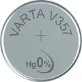 Produktbild: VARTA Watch Knopfzelle Uhrenbatterie Silberoxid SR44 V357 SG13 SR1154 V76PX 1er