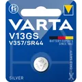 Produktbild: VARTA SILVER Coin V13GS/V357/SR44, 1er Blister Batterie