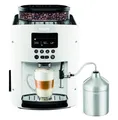 Produktbild: KRUPS EA8161 Arabica Display Kaffeevollautomat mit Cappuccinatore - weiß