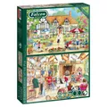 Produktbild: (B-WARE) Falcon 11242 A Summer Evening at the Pub 2x500 Teile Puzzle (B-WARE)