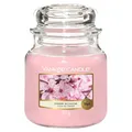 Produktbild: Yankee Candle Duftkerze im Glas (mittelgroß) | Cherry Blossom | Brenndauer bis zu 75 Stunden