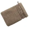 Produktbild: Vossen Waschlappen Cult de Luxe 16 x 22 cm Baumwolle Braun