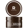 Produktbild: BYROKKO Shine Brown Chocolate (200ml) - Schnellbräunercreme für intensive Schokoladenbräune - Geheime Wirkformel für schnelles Bräunen