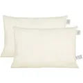 Produktbild: beties Federkissen Publik 2er Set, Füllung: 100% Federn, Bezug: Baumwolle, Seitenschläfer, Rückenschläfer, Bauchschläfer, Set, 2 Stück, Kissenfüllung ca. 40x60 cm waschbar kein Lebendrupf beige 40 cm x 60 cm x 40 cm