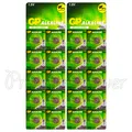 Produktbild: 20 X Gp Alkalisch 192 LR41 Batterien 1.5V V3GA 192A GP192 SR41SW SR41