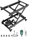 Produktbild: VEVOR Elektrischer Hubtisch 76x44 cm, 150 kg Tragkraft, 200 bis 710 mm höhenverstellbare Hebebühne für Materialhandhabung und Transport, schwarz