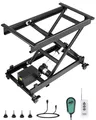 Produktbild: VEVOR 76x44cm Elektrische Hubtisch Scherenhubtisch Hebebühne Scherenheb 150kg