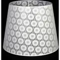 Produktbild: Lampenschirm Für Stehlampe E27 Weiß Spitze Stoff Textil