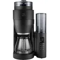 Produktbild: Melitta Kaffeemaschine AromaFresh X 1030-05, mit Glaskanne, mit Mahlwerk, 1,25 Liter, 1080 Watt, schwarz, bis zu 10 Tassen