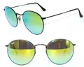 Produktbild: Ray Ban SONNENBRILLE GRÜN SPIEGEL RB 3447 002 50 ROUND METALL 3548 BRILLE ETUI