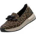 Produktbild: Rieker Klassische Slipper Damen 31393837363233 Animal 36 EU - Braun - 36