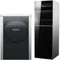 Produktbild: Buderus Luft-Wasser-Wärmepumpe Logatherm WLW196i.2-4 AR TP120 S+ silent plus mit integriertem Pufferspeicher 120l, schwarz - 7739618624