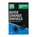 Produktbild: Preston Quick Change Swivel Medium - Schnellwechsel-Feeder-Wirbel