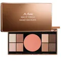 Produktbild: M. Asam MAGIC FINISH Elegant Vibes Palette (8 x 0,75 g / 3 g) – Lidschatten Palette & Blush mit integriertem Spiegel, Make Up mit Vitamin E, intensive Farbabgabe & samtige Textur für vielseitige Looks