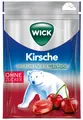 Produktbild: Wick Halsbonbons Kirsche & Menthol ohne Zucker - Bonbons - 72 Gramm