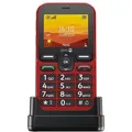 Produktbild: DORO Leva L10 4G, Großtastenhandy, rot, Senioren Handy