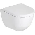Produktbild: Wand-Tiefspül-WC Laufen PRO 360 x 340 x 530 mm, spülrandlos, weiß - H8209660000001
