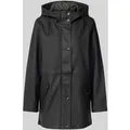 Produktbild: Vero Moda Regular Fit Funktionsjacke mit Taillen-Kordelzug Modell 'MALOU' in Black, Größe M