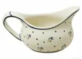 Produktbild: Bunzlauer Keramik Sauciere / Soßenschüssel 18x9,6 cm, V= 0,45 Liter im Dekor 111